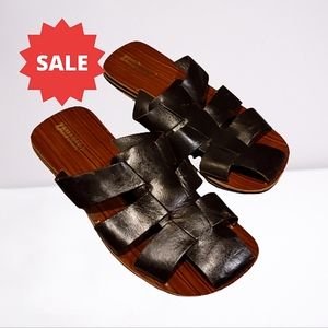Greek Leather Strap Sandals